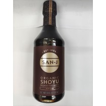 SAN-J 有機黃豆醬油(銅標) 20安士